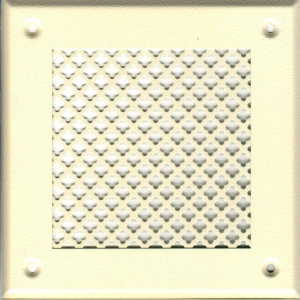 Решётка 210х250 шагрень 1013, мелкий цветок